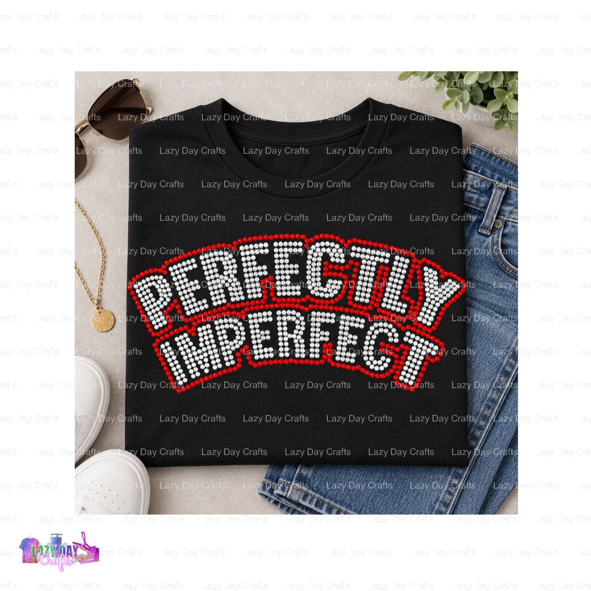 GOOD VIBES – Ready to Press Spangle Transfer – by Lazy Day Crafts – Spangle Transfers – Spangle Transfers, Premade Spangle