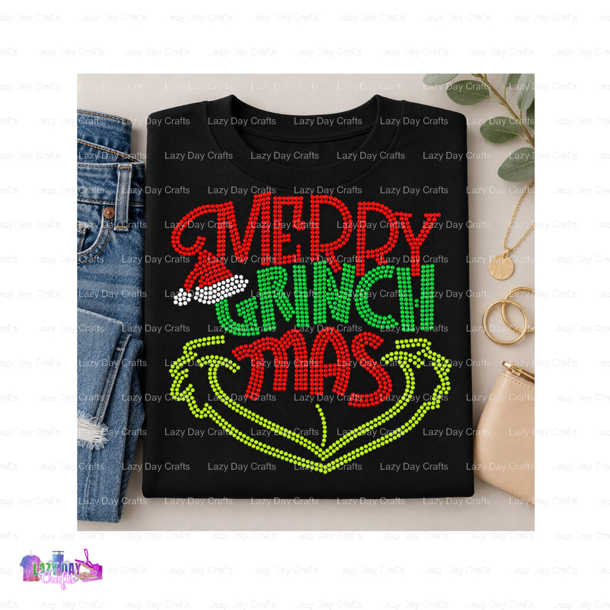 GOOD VIBES – Spangle Transfer – by Lazy Day Crafts – Spangle Transfers – Spangle Transfers, Premade Spangle Transfer