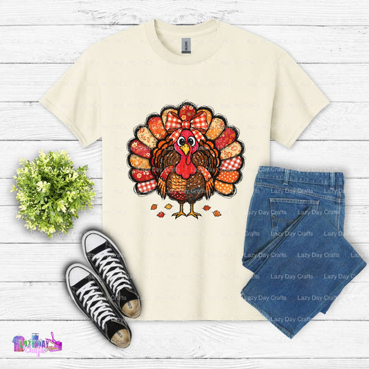 Grateful Thankful Blessed – Thanksgiving DTF Transfer (view 1 of 2) – by Lazy Day Crafts – DTF Transfers – DTF Transfers,...