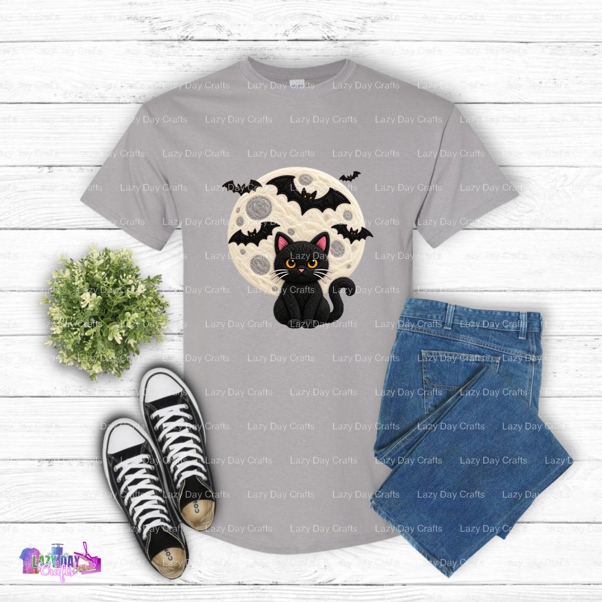 HOCUS POCUS & CHILL – DTF Transfer (view 2 of 2) – by Lazy Day Crafts – DTF Transfers – DTF Transfers, custom apparel