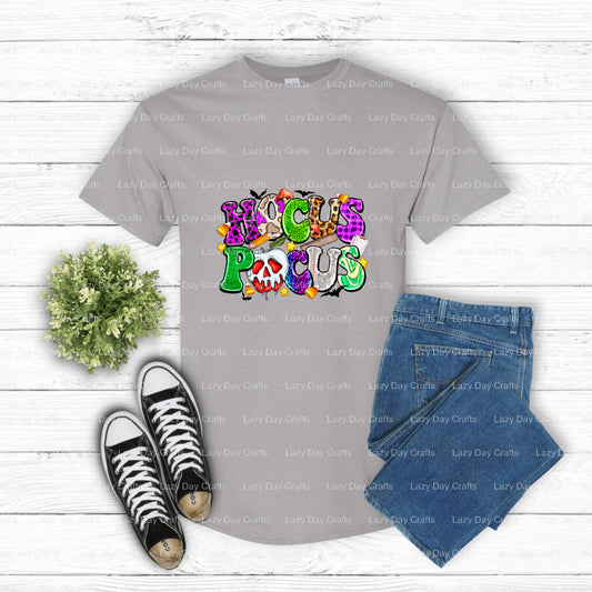 Hocus Pocus Teacher – DTF Transfer (view 2 of 2) – by Lazy Day Crafts – DTF Transfers – DTF Transfers, Premade DTF