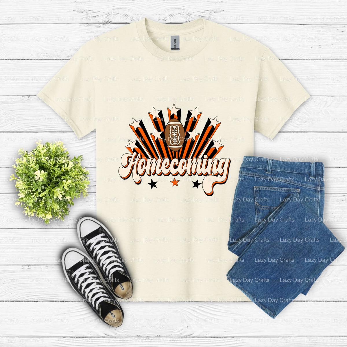 HOMECOMING DTF Transfer (view 1 of 2) – by Lazy Day Crafts – DTF Transfers – DTF Transfers, Premade DTF