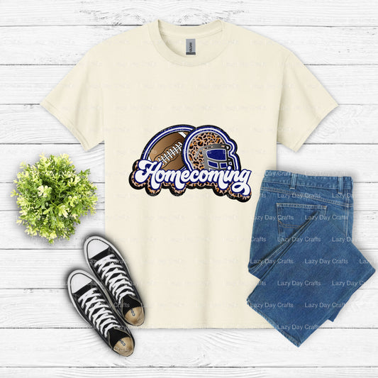 HOMECOMING – Ready to Press DTF Transfer (view 1 of 2) – by Lazy Day Crafts – DTF Transfers – DTF Transfers, custom apparel