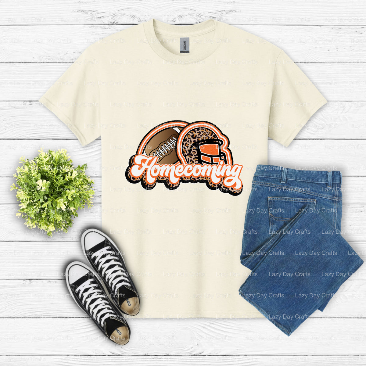 HOMECOMING – Ready to Press DTF Transfer (view 1 of 2) – by Lazy Day Crafts – DTF Transfers – DTF Transfers, custom apparel