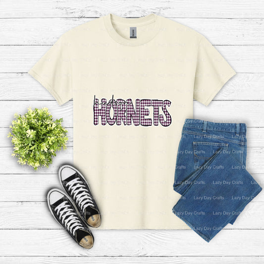 Hornet Mascot School Spirit – DTF Transfer (view 1 of 2) – by Lazy Day Crafts – DTF Transfers – School Mascot, Apparel Decor