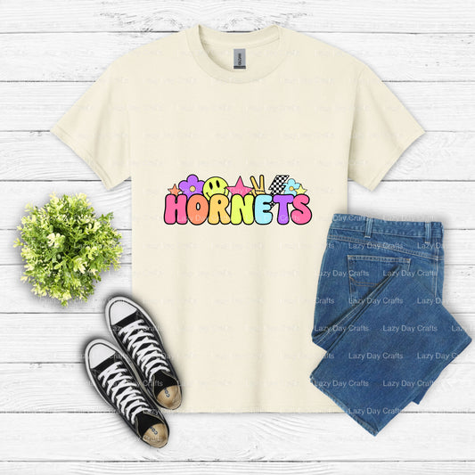 Hornets Mascot School Spirit – DTF Transfer (view 1 of 2) – by Lazy Day Crafts – DTF Transfers – School Mascot, DTF Transfers