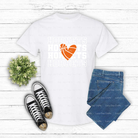 Hornets Mascot School Spirit DTF Transfer (view 1 of 2) – by Lazy Day Crafts – DTF Transfers – School Mascot, School Spirit
