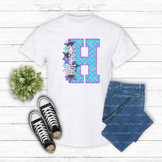 HORNETS Mascot School Spirit DTF Transfer (view 1 of 2) – by Lazy Day Crafts – DTF Transfers – School Mascot, Apparel Decor