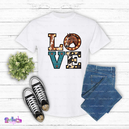Horse Head – DTF Transfer (view 1 of 2) – by Lazy Day Crafts – DTF Transfers – DTF Transfers, custom apparel