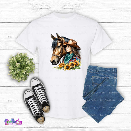 Horse Head – Horses DTF Transfer (view 1 of 2) – by Lazy Day Crafts – DTF Transfers – DTF Transfers, custom apparel