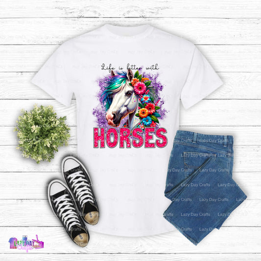 Horse Head – Horses DTF Transfer (view 2 of 2) – by Lazy Day Crafts – DTF Transfers – DTF Transfers, Premade DTF