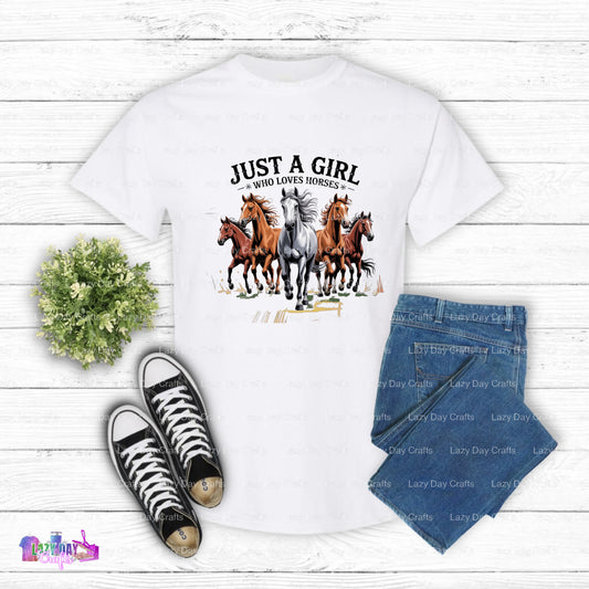 Horse Head Ready to Press DTF Transfer (view 1 of 2) – by Lazy Day Crafts – DTF Transfers – DTF Transfers, custom apparel