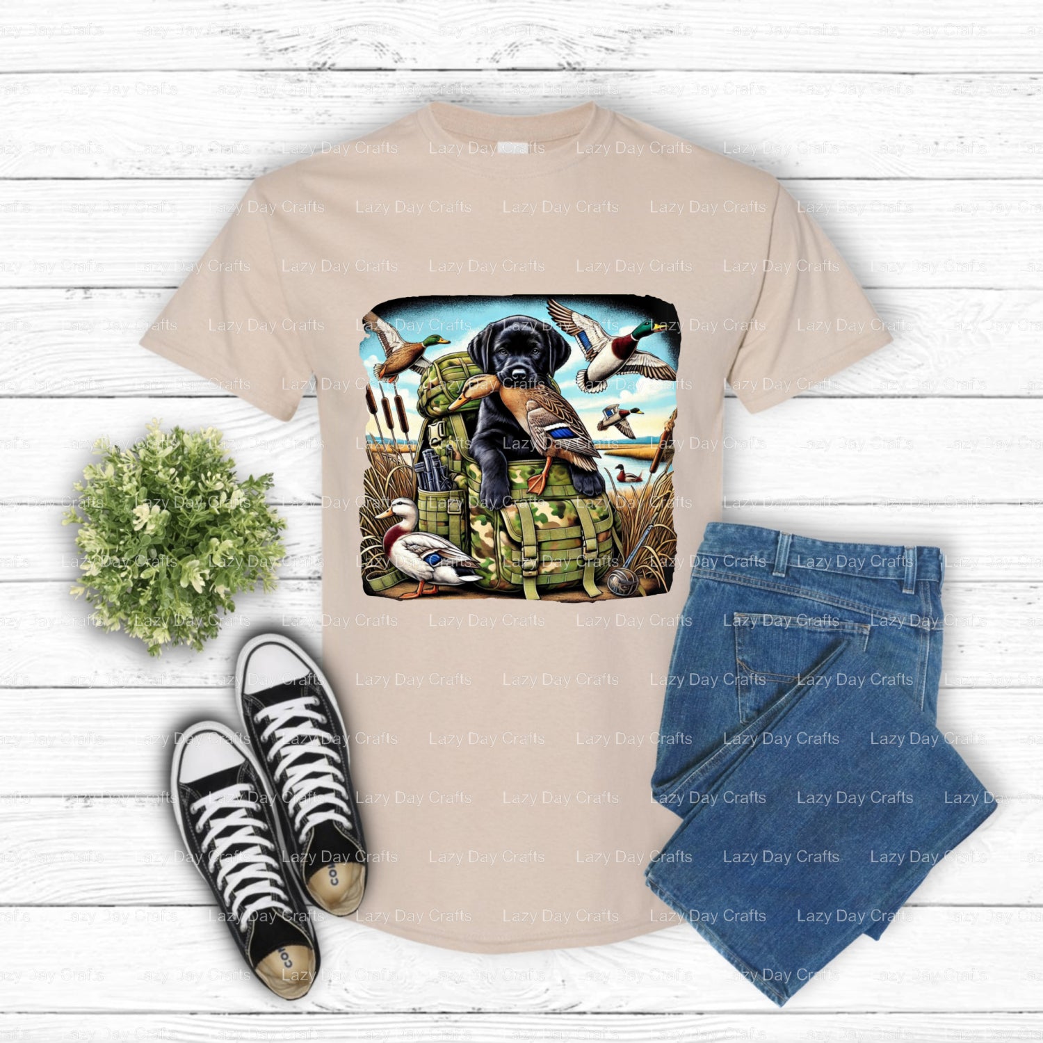 HUNTER – hunting DTF Transfer (view 1 of 2) – by Lazy Day Crafts – DTF Transfers – DTF Transfers, custom apparel