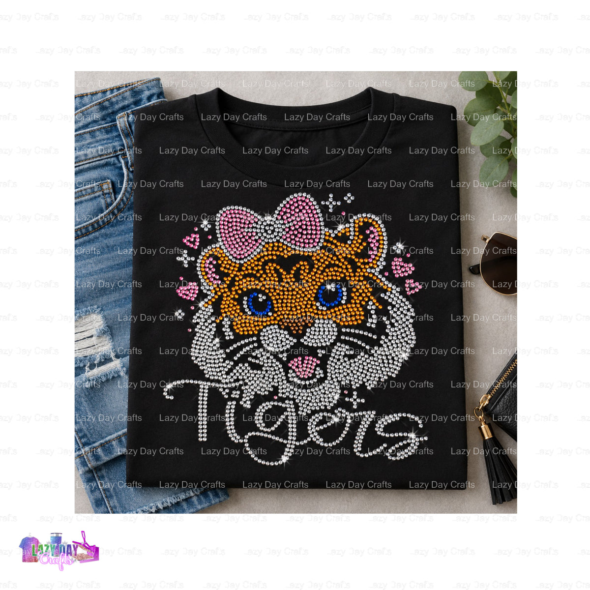 Hustle – Spangles Spangle Transfer – by Lazy Day Crafts – Spangle Transfers – Spangle Transfers, Premade DTF