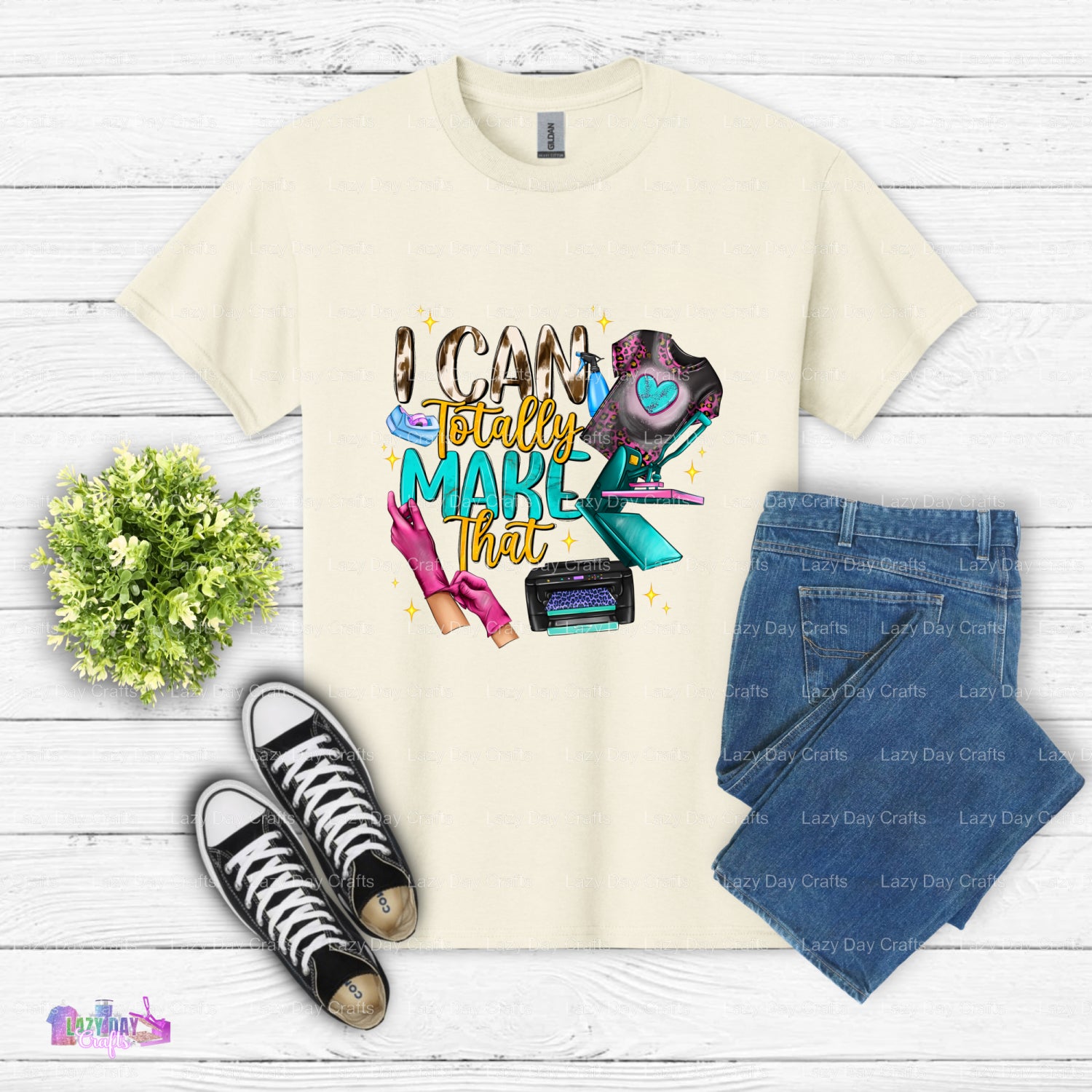 I Can Totally Make That! – Crafting DTF Transfer (view 2 of 2) – by Lazy Day Crafts – DTF Transfers – Crafting, Hobbies