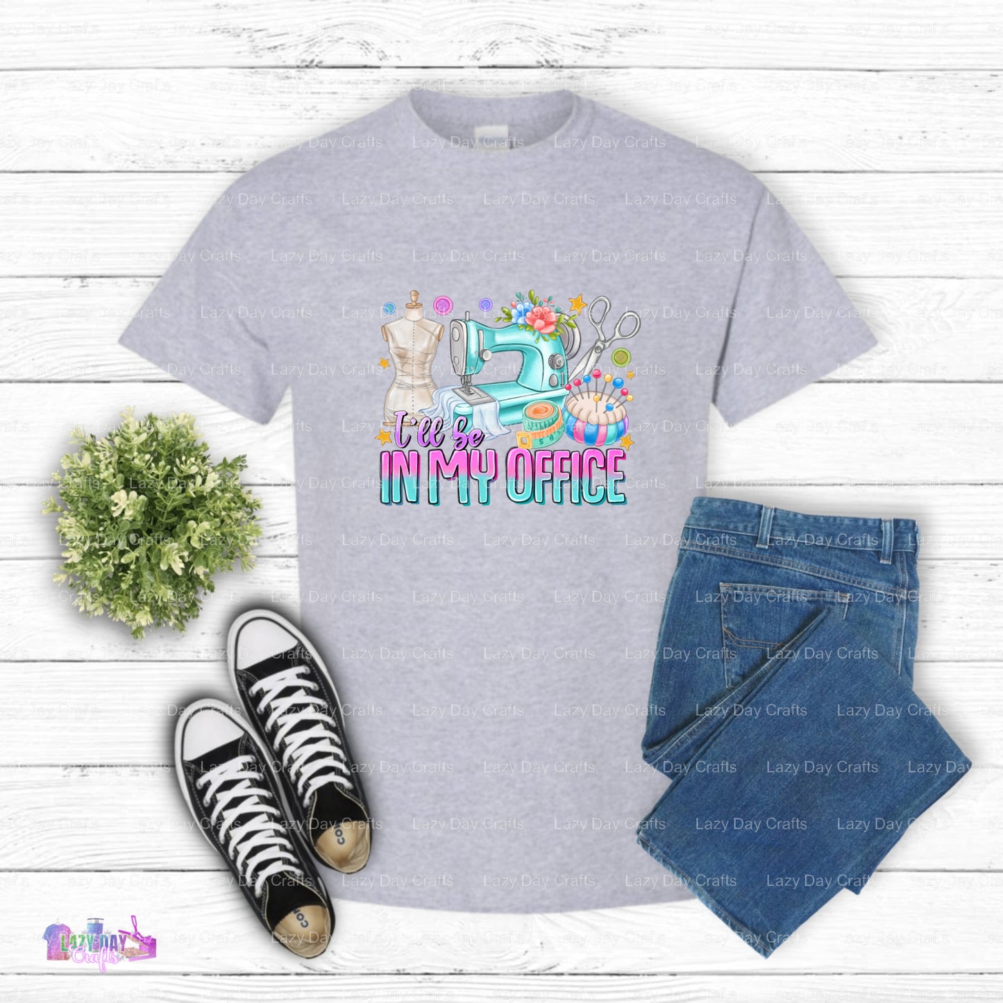 I'll Be In My Office – Crafting DTF Transfer (view 1 of 2) – by Lazy Day Crafts – DTF Transfers – Crafting, Hobbies & DIY