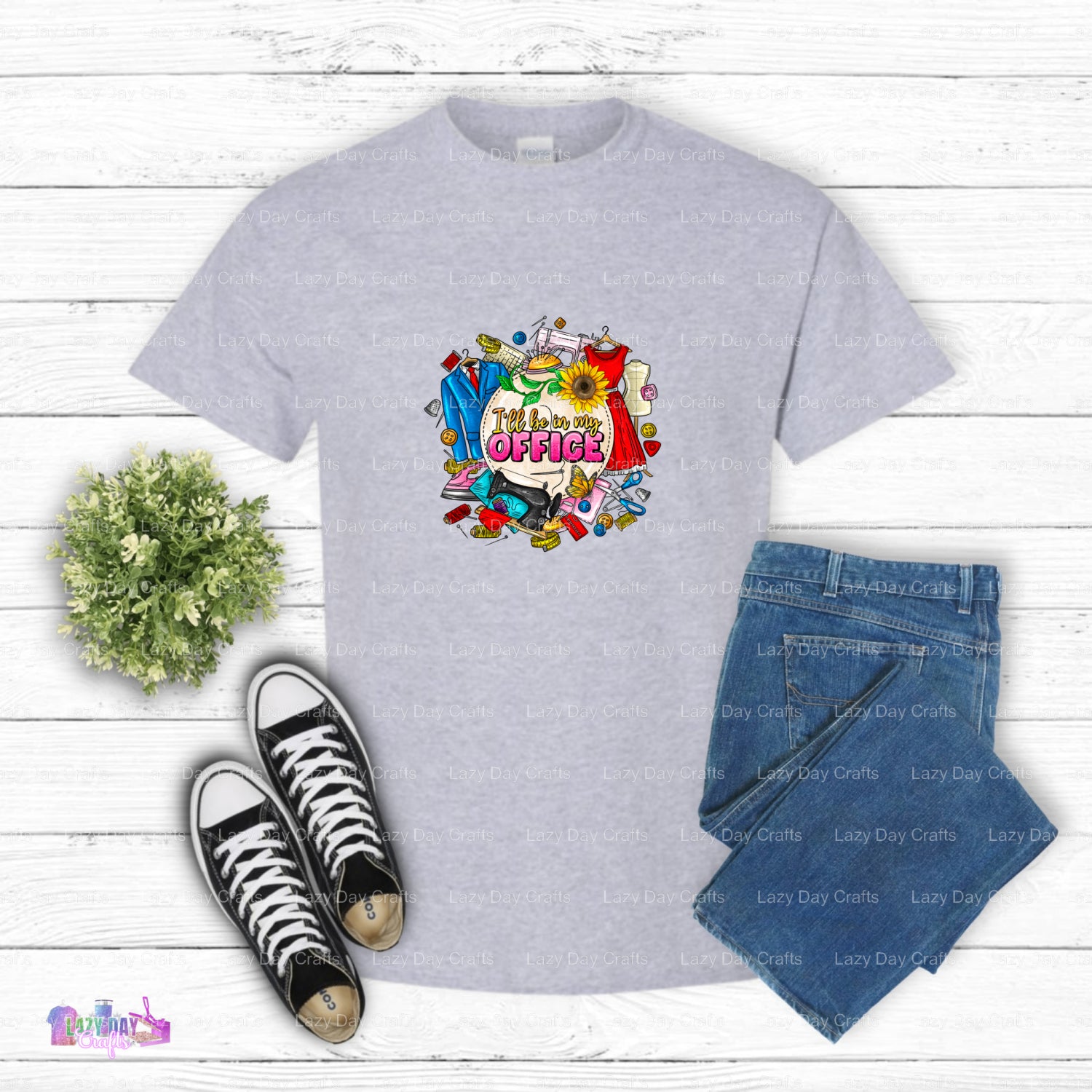 I'LL Be In My Office – Crafting DTF Transfer (view 2 of 2) – by Lazy Day Crafts – DTF Transfers – Crafting, Hobby