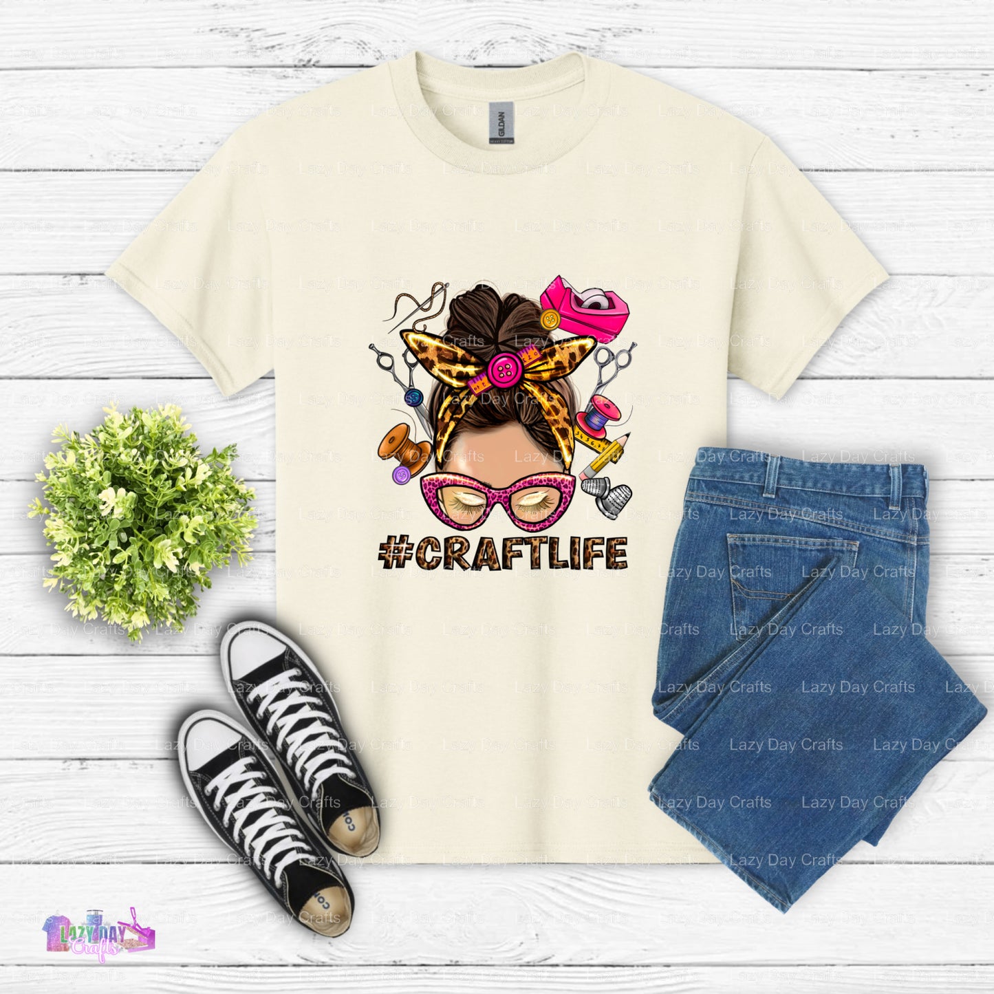 I'M SEW FABULOUS – Sewing DTF Transfer (view 2 of 2) – by Lazy Day Crafts – DTF Transfers – Crafting, Apparel