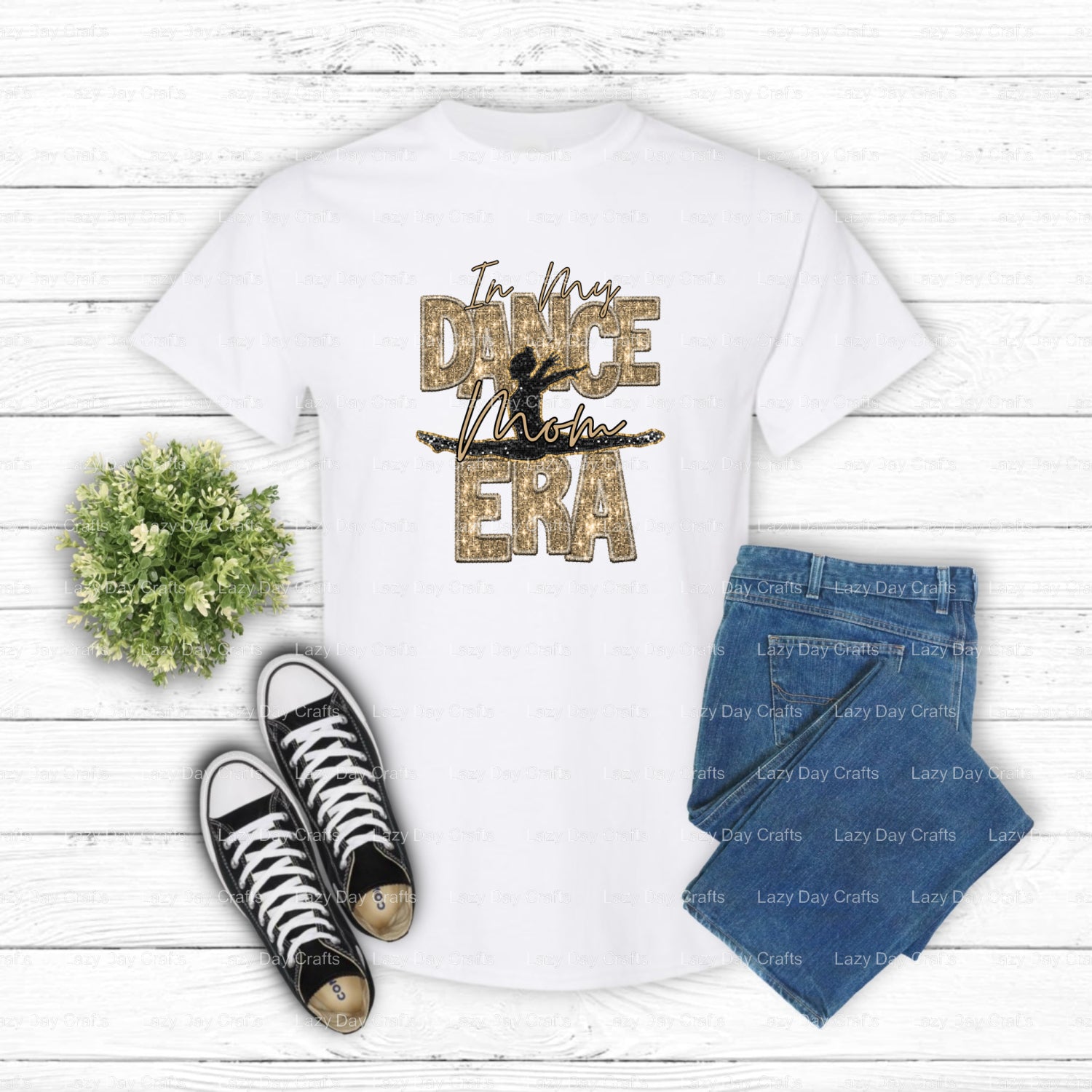 In my dance mom era – Basketball DTF Transfer (view 1 of 2) – by Lazy Day Crafts – DTF Transfers – DTF Transfers, Premade DTF