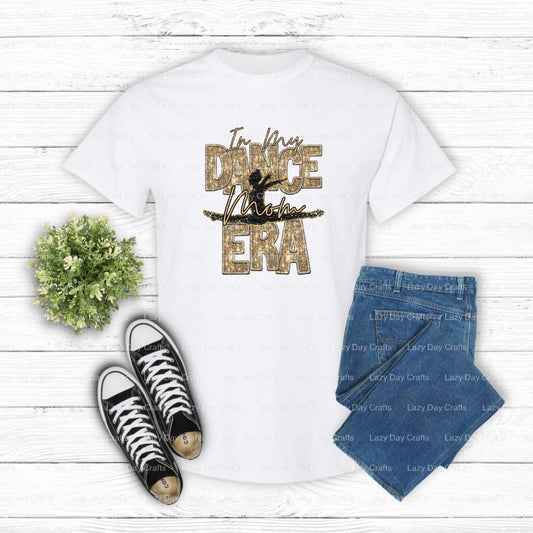 In my dance mom era – Basketball DTF Transfer (view 1 of 2) – by Lazy Day Crafts – DTF Transfers – DTF Transfers, Premade DTF