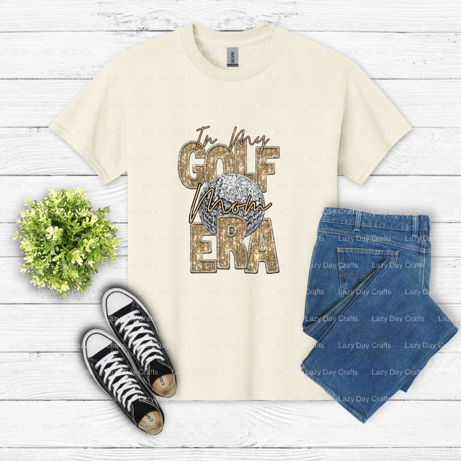 In my golf mom era – Golf DTF Transfer (view 2 of 2) – by Lazy Day Crafts – DTF Transfers – DTF Transfers, DTF Transfers