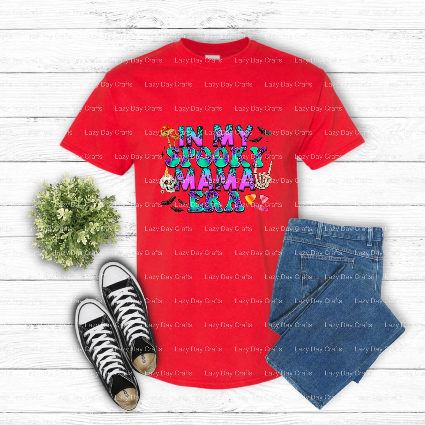In My Spooky Mama Era – DTF Transfer (view 1 of 2) – by Lazy Day Crafts – DTF Transfers – DTF Transfers, custom apparel