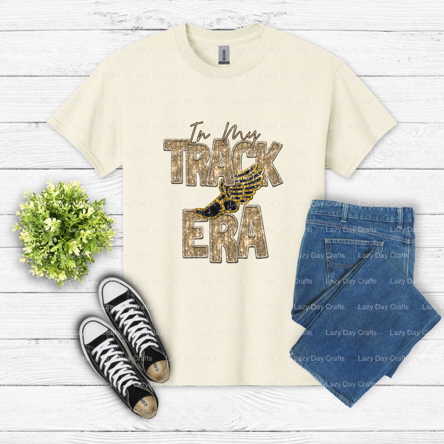 In my track era – DTF Transfer (view 2 of 2) – by Lazy Day Crafts – DTF Transfers – DTF Transfers, Premade DTF