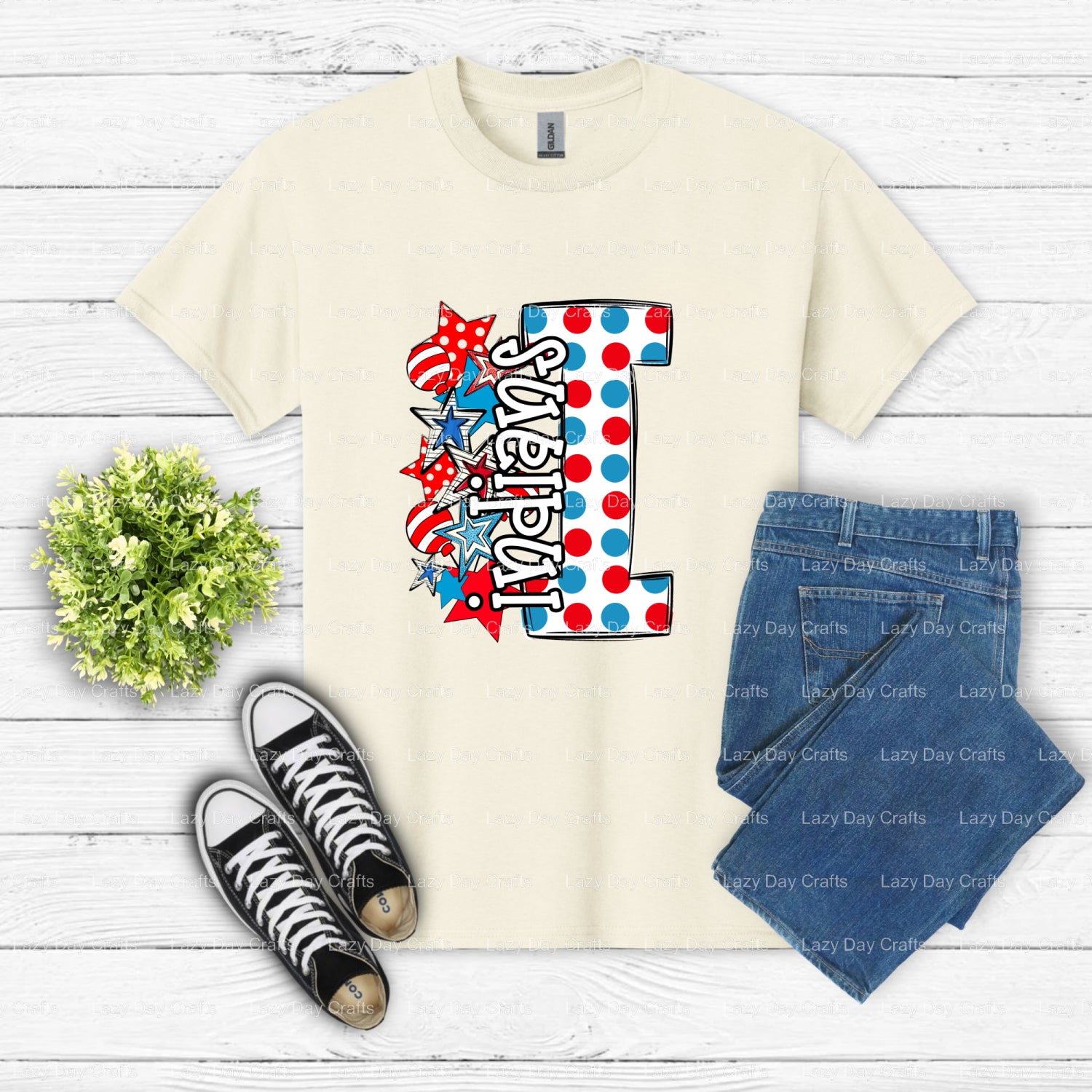INDIANS – School Mascot DTF Transfer (view 2 of 2) – by Lazy Day Crafts – DTF Transfers – School Mascot, School Spirit