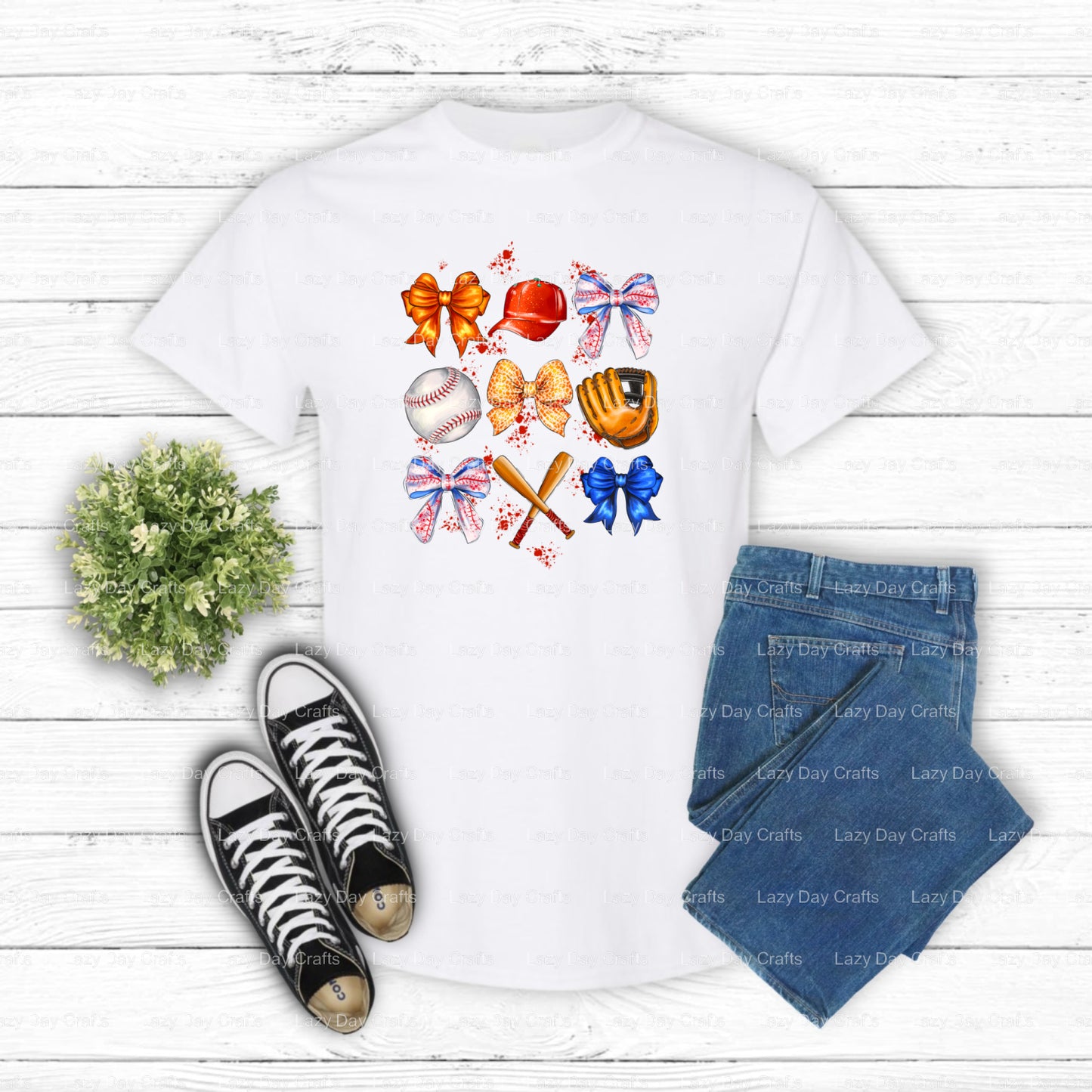 It's A Good Day To Play Ball – Baseball DTF Transfer (view 1 of 2) – by Lazy Day Crafts – DTF Transfers – DTF Transfers, c...