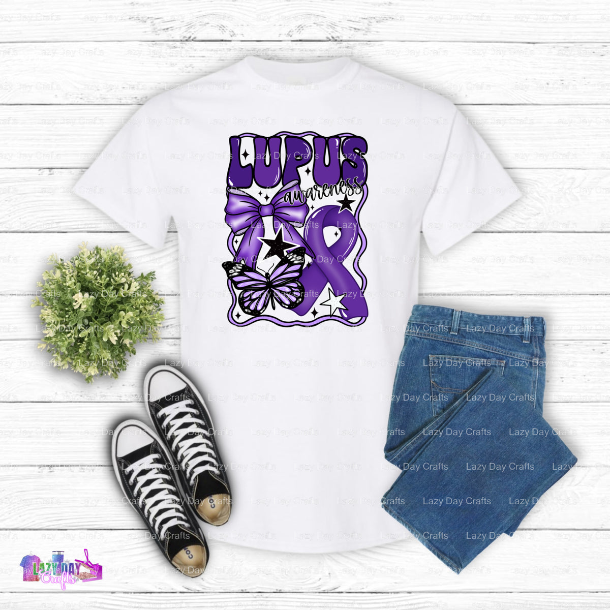IT'S A LUPUS THING YOU WOULDN'T UNDERSTAND – Lupus Awareness DTF Transfer (view 2 of 2) – by Lazy Day Crafts – DTF Transfe...