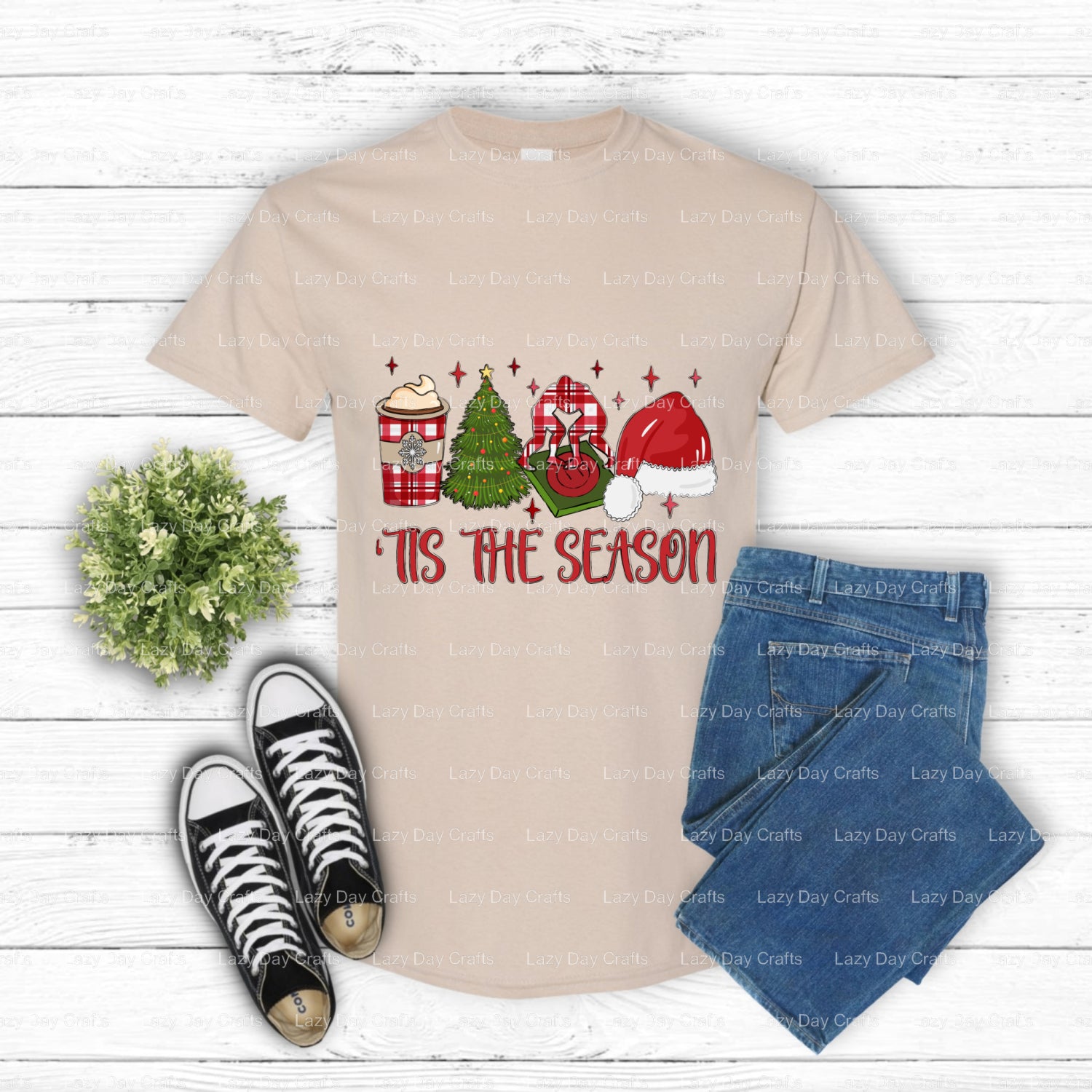 IT'S THE MOST WONDERFUL TIME OF THE YEAR (FOR WRESTLING) – DTF Transfer (view 2 of 2) – by Lazy Day Crafts – DTF Transfers...