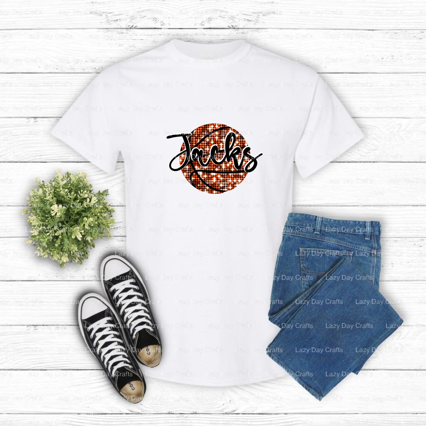 Jacks BKB Lumberjacks Mascot – School Spirit DTF Transfer (view 1 of 2) – by Lazy Day Crafts – DTF Transfers – School Spir...