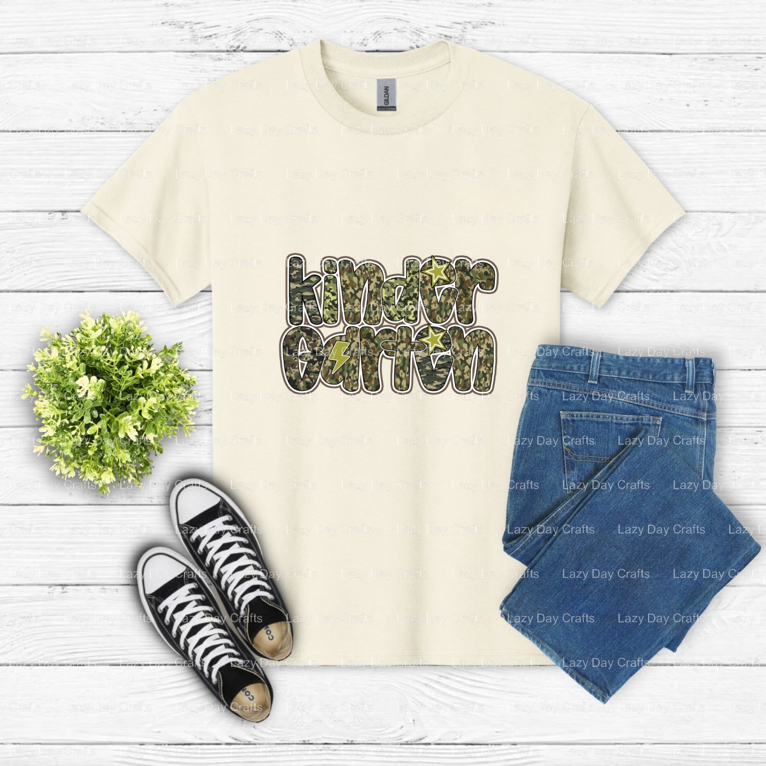 Kind School First Day – DTF Transfer (view 2 of 2) – by Lazy Day Crafts – DTF Transfers – DTF Transfers, Premade DTF
