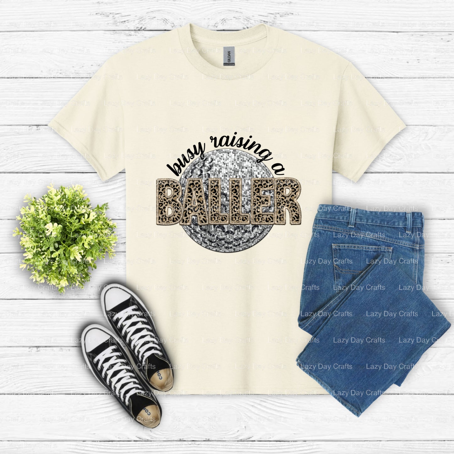 LEOPARD RAISING A BALLER – Golf DTF Transfer (view 2 of 2) – by Lazy Day Crafts – DTF Transfers – DTF Transfers, Premade DTF