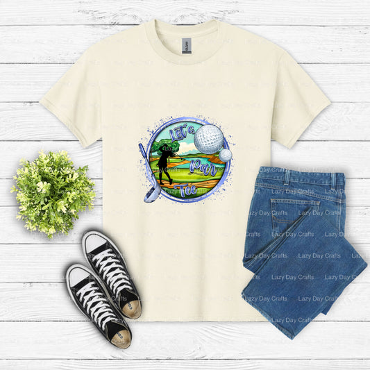 LETIS PAR TEE GOLF – Golf DTF Transfer (view 1 of 2) – by Lazy Day Crafts – DTF Transfers – DTF Transfers, Premade DTF