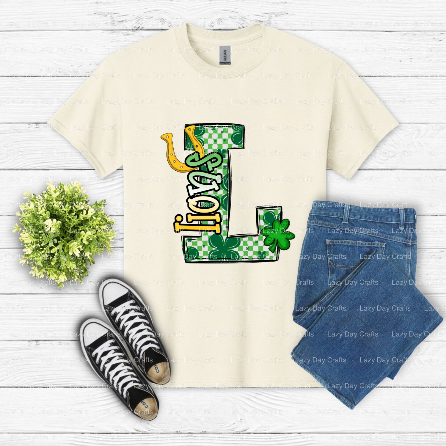 LIONS – School Mascot DTF Transfer (view 1 of 2) – by Lazy Day Crafts – DTF Transfers – School Mascot, Apparel