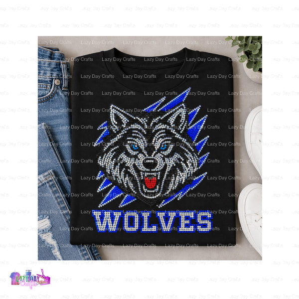 Wolves – Ready to Press for Custom Apparel – Lazy Day Crafts