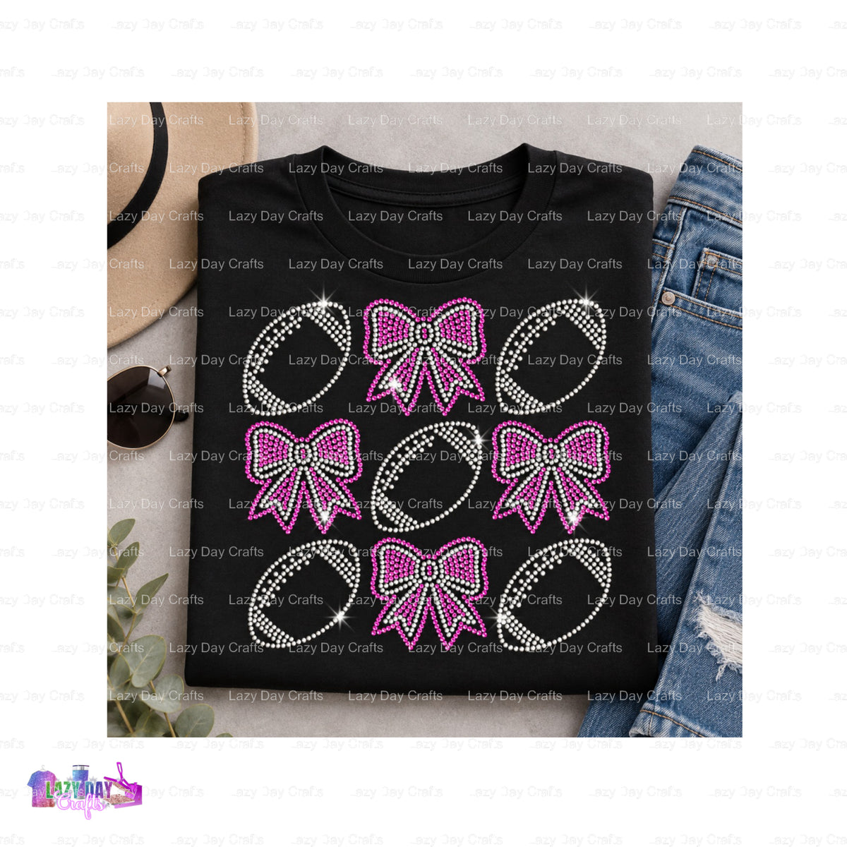 LOVE YOU MORE – Ready to Press Spangle Transfer – by Lazy Day Crafts – Spangle Transfers – Spangle Transfers, Premade DTF