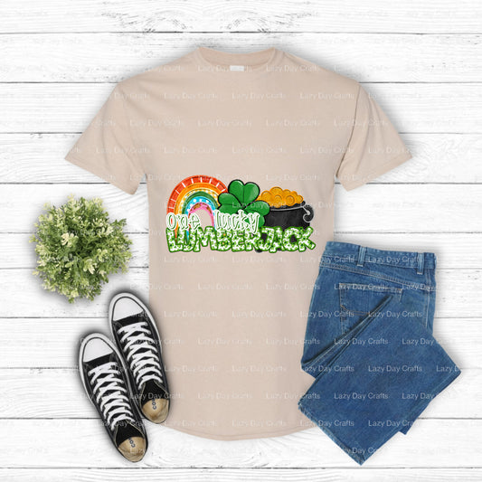 LUCKY LUMBERJACK – School Mascot DTF Transfer (view 1 of 2) – by Lazy Day Crafts – DTF Transfers – School Mascot, DTF Tran...