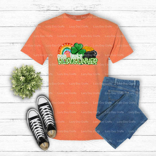 LUCKY ROADRUNNER – Road Runner DTF Transfer (view 1 of 2) – by Lazy Day Crafts – DTF Transfers – Road Runner, DTF Transfers