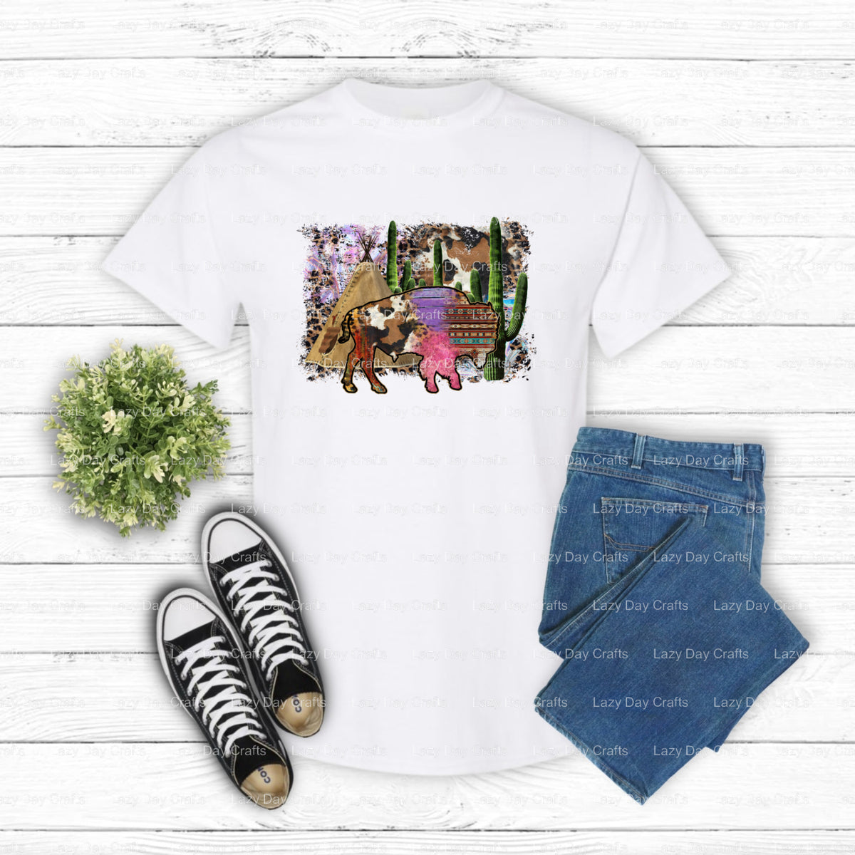 LUCKY YOU – Western DTF Transfer (view 2 of 2) – by Lazy Day Crafts – DTF Transfers – Western, DTF Transfers