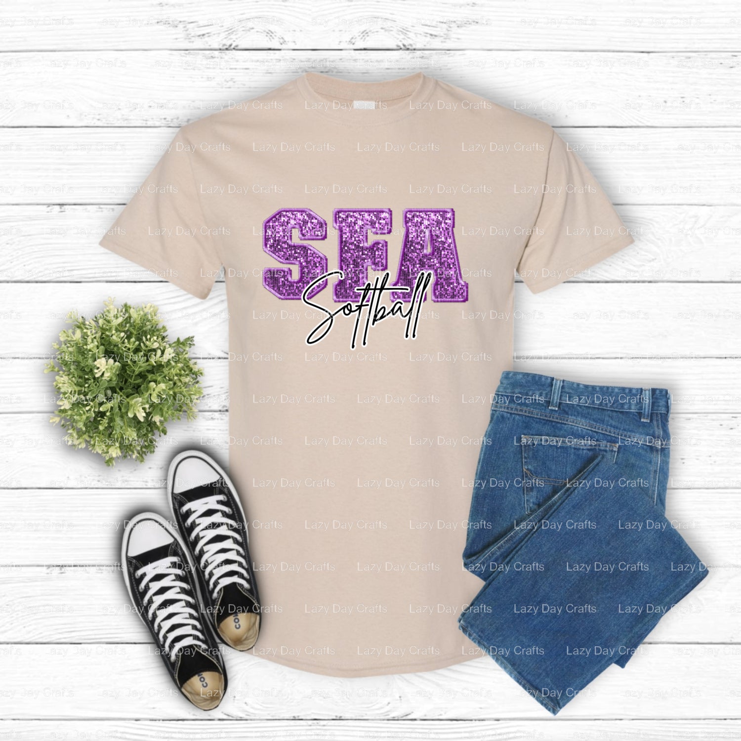 Lumberjack Mascot – School Spirit DTF Transfer (view 2 of 2) – by Lazy Day Crafts – DTF Transfers – School Mascot, Apparel...