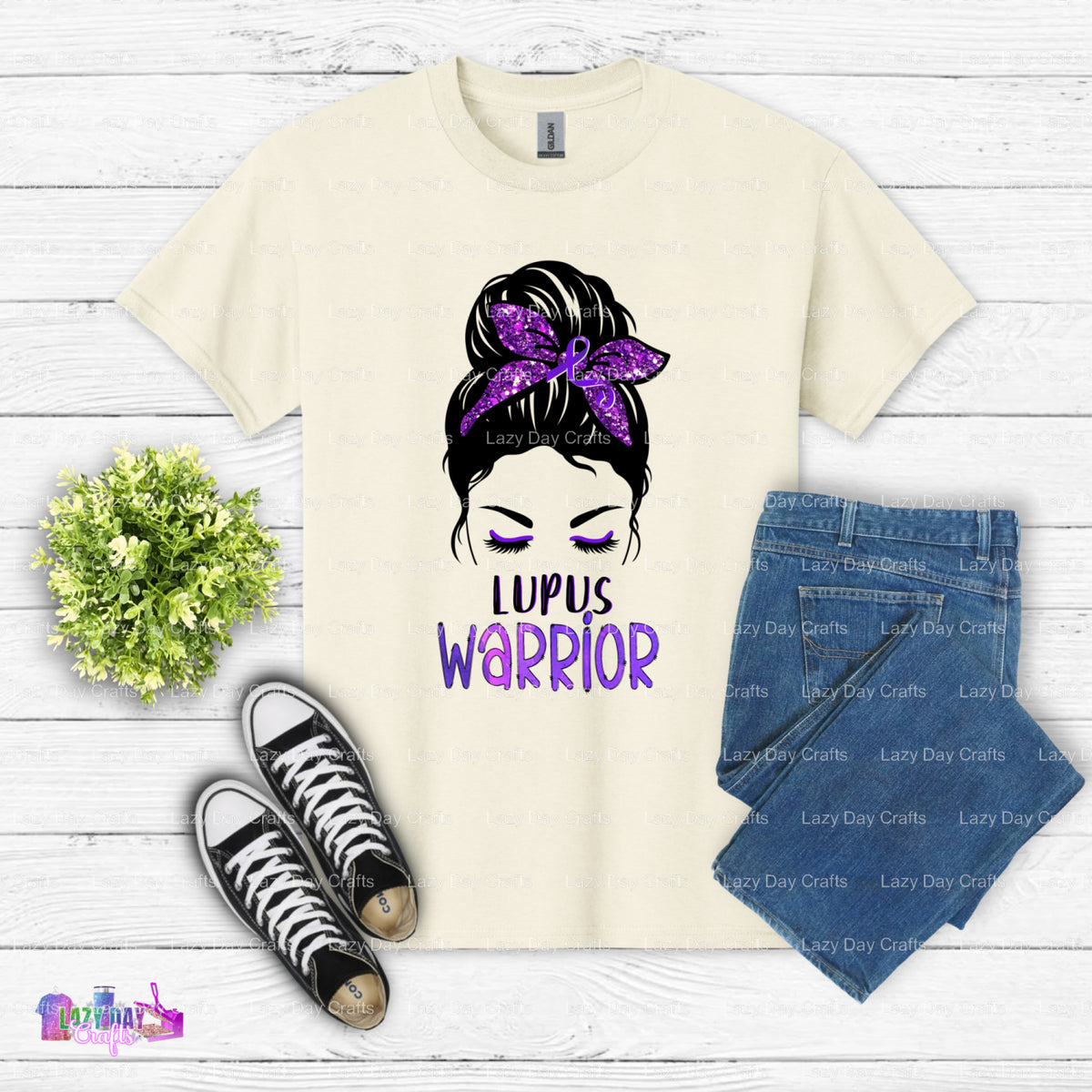 Lupus Warrior – DTF Transfer (view 2 of 2) – by Lazy Day Crafts – DTF Transfers – DTF Transfers, Premade DTF