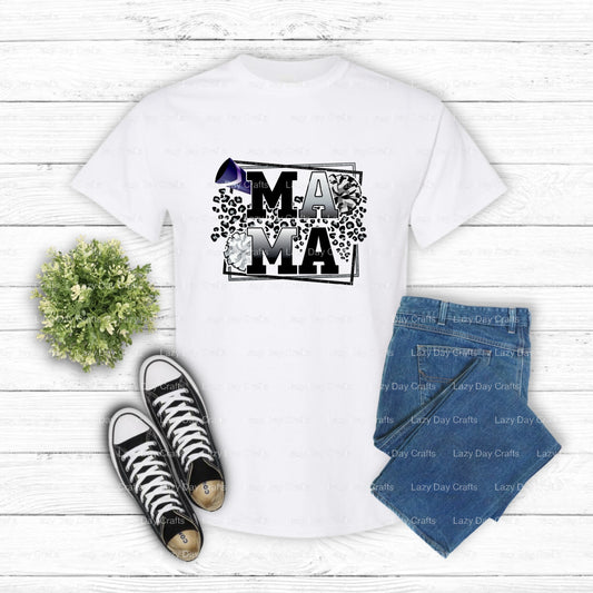 MAMA CHEER – cheer DTF Transfer (view 1 of 2) – by Lazy Day Crafts – DTF Transfers – DTF Transfers, Premade DTF
