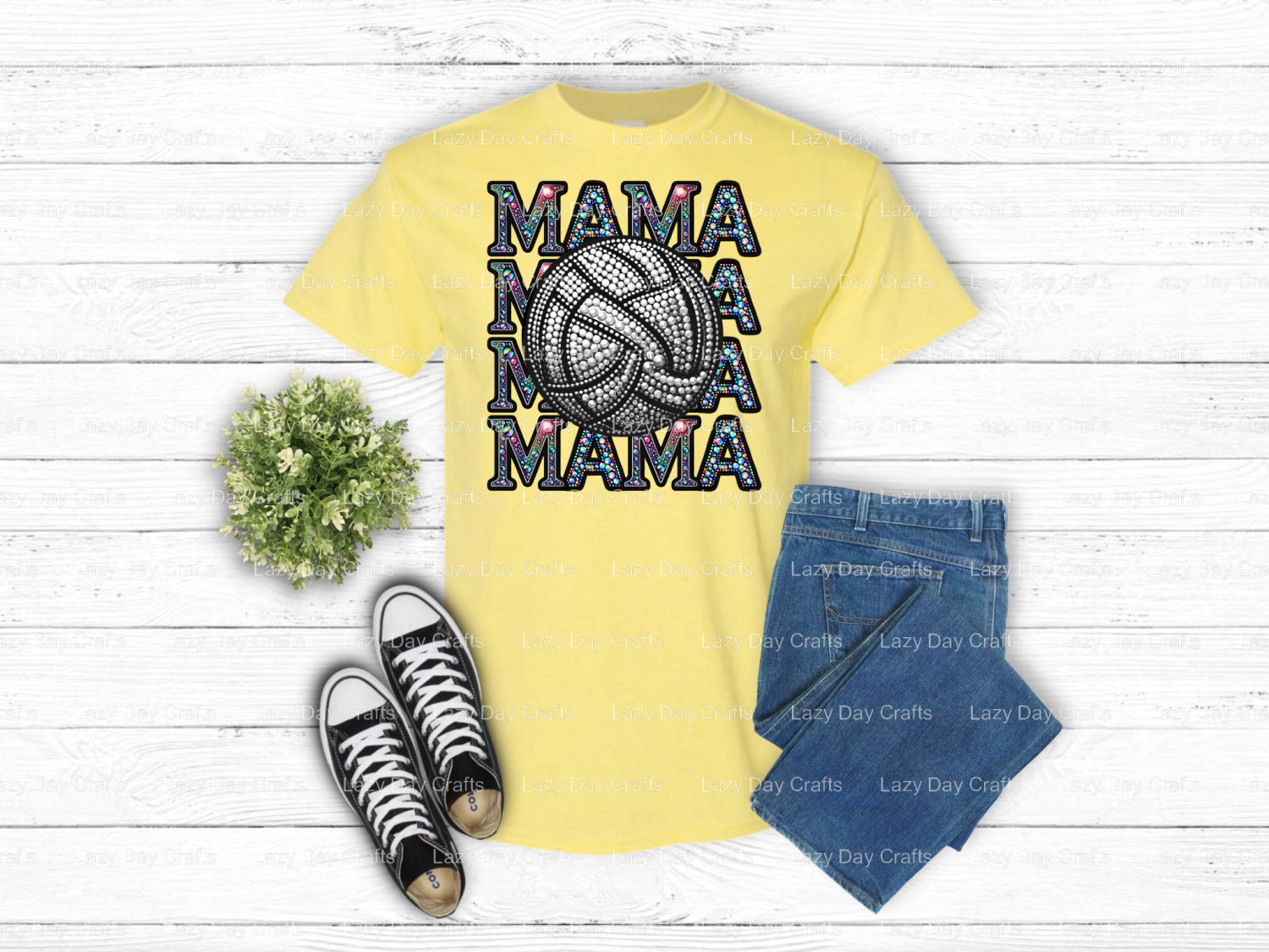 MAMA VOLLEYBALL – Volleyball DTF Transfer (view 2 of 2) – by Lazy Day Crafts – DTF Transfers – Volleyball, DTF Transfers