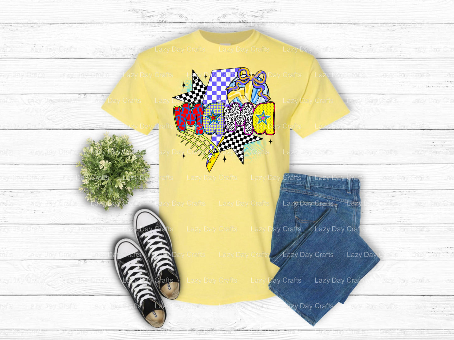 Mama Volleyball – Volleyball DTF Transfer (view 2 of 2) – by Lazy Day Crafts – DTF Transfers – Volleyball, DTF Transfers