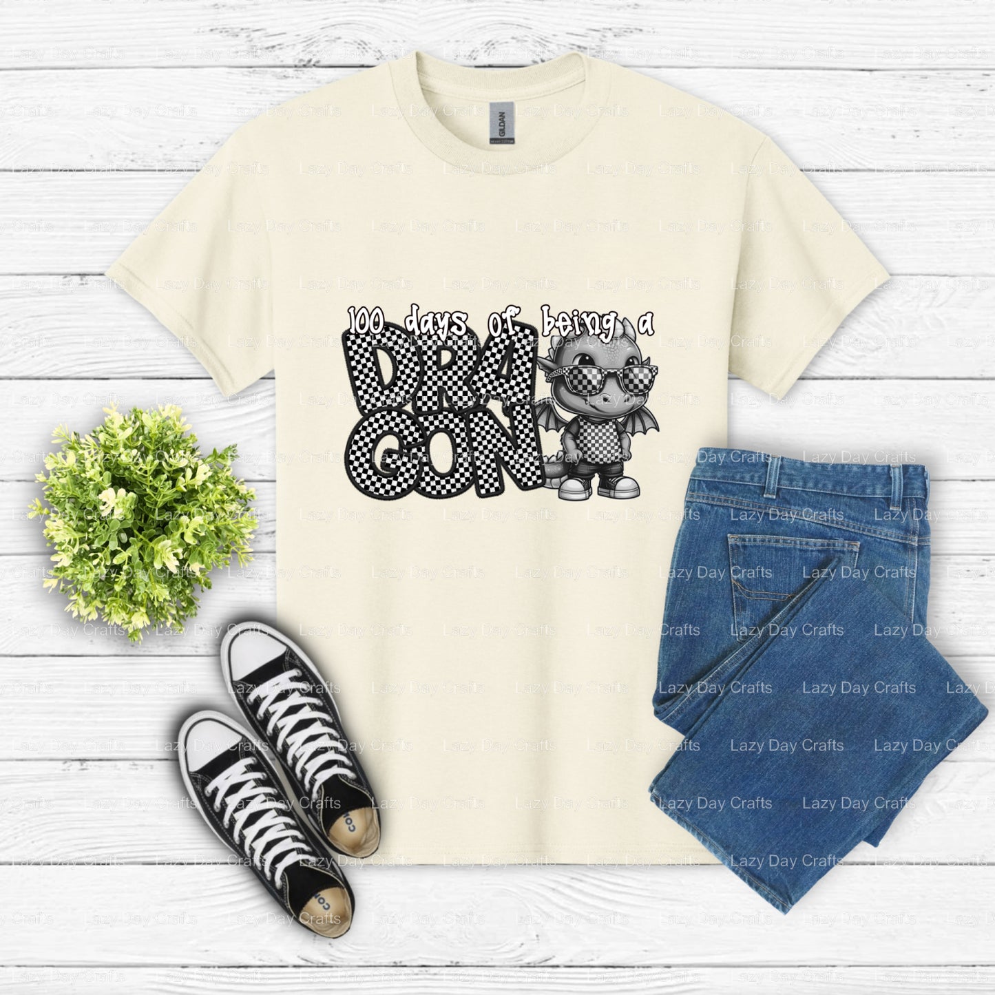 MASTERS Dragon School Mascot – DTF Transfer (view 2 of 2) – by Lazy Day Crafts – DTF Transfers – School Mascot, Apparel Decor