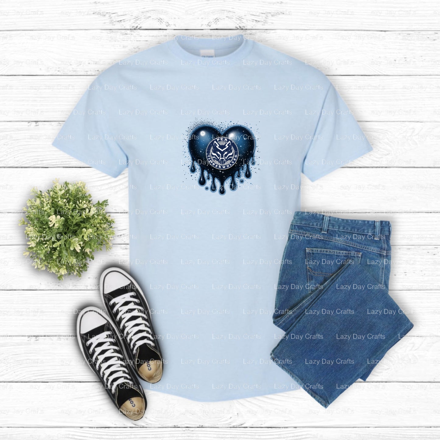 MINNESOTA TIMBERWOLVES – DTF Transfer (view 1 of 2) – by Lazy Day Crafts – DTF Transfers – DTF Transfers, Premade DTF