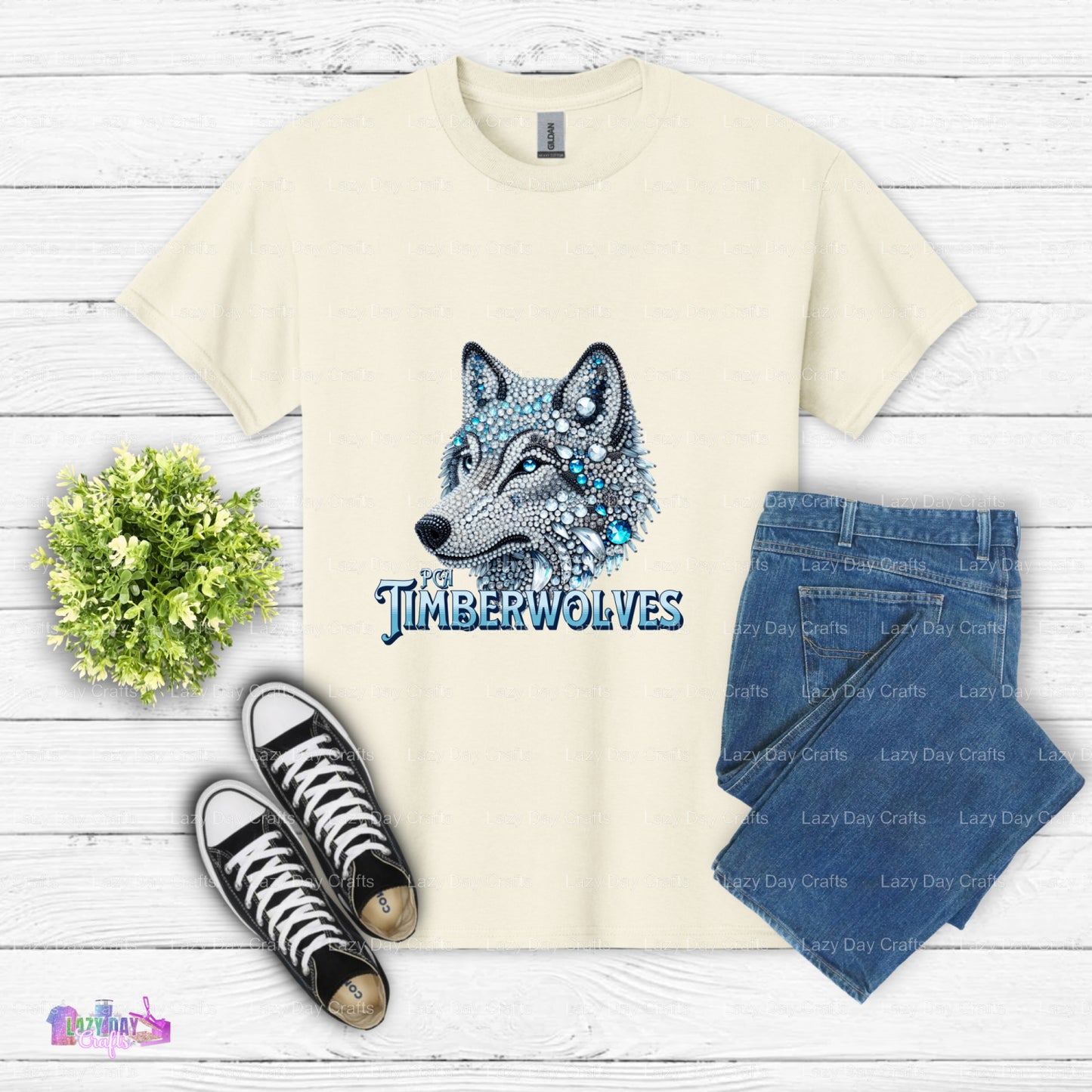 MINNESOTA TIMBERWOLVES Logo – Timberwolves DTF Transfer (view 2 of 2) – by Lazy Day Crafts – DTF Transfers – Timberwolves,...