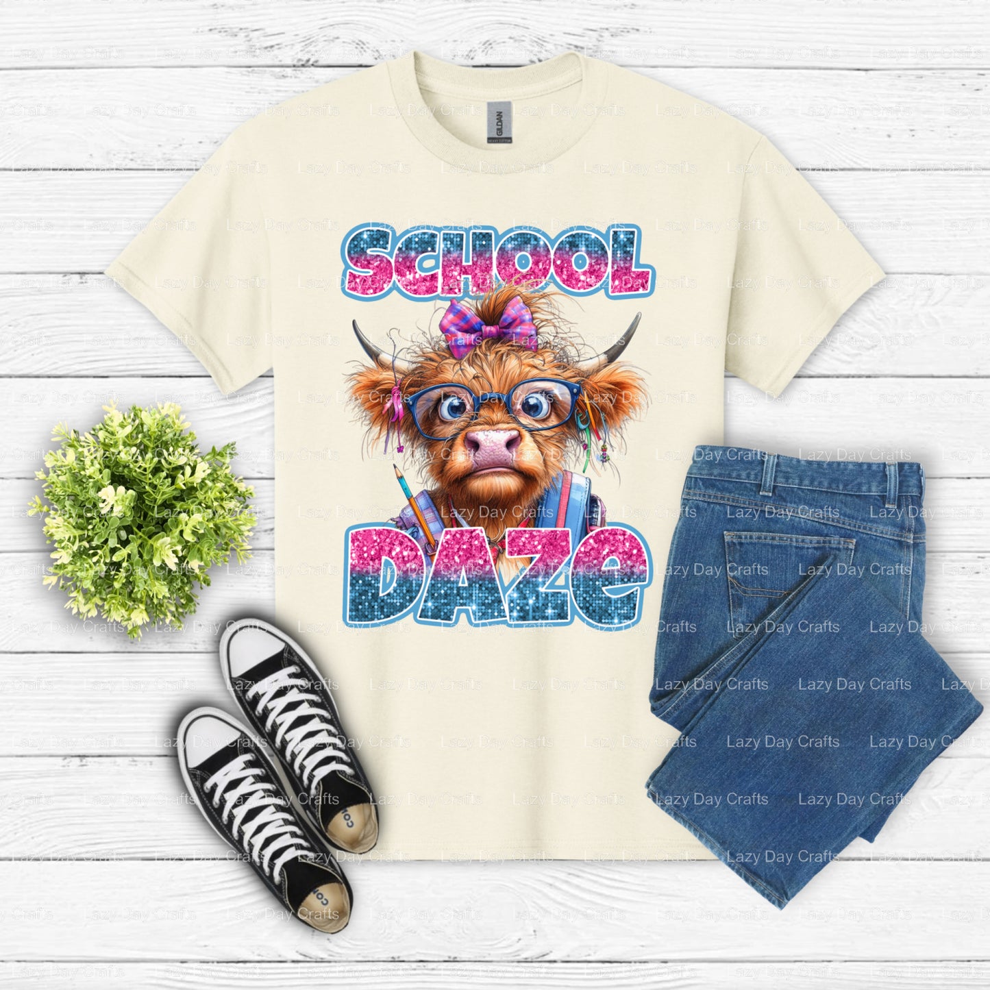 OWLS School Day – Premade DTF Transfer (view 2 of 2) – by Lazy Day Crafts – DTF Transfers – DTF Transfers, Premade DTF